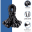 Kotap Black Ball Bungee, 6in, Black, 25Pk, BB-6B