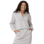 Krimson Klover Holly 1/2 Zip Shirt - Womens, Mid HTR Grey, Small, S24302-017-S
