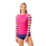 Krimson Klover Mae Swimshirts - Womens, Spectrum Stripe, Large, S23144P-653-L