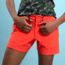 Krimson Klover Rory 5in Inseam Shorts - Womens, Coral, Large, S23101-622-L