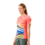 Krimson Klover Vida Jersey T-Shirts - Womens, Sunburst Coral, Extra Large, S23108-692-XL