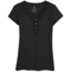 Kuhl Vega Henley Short Sleeve Shirt - Women's-Black-Small