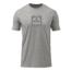 Kuiu KUIU Mountain Logo T-Shirt in Heather Grey Size 3XL, Heather Grey, 3XL, Cotton, Adult, Male, 8193579483294