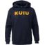 Kuiu Ultralight Sleeve Logo Hoodies - Mens, Navy, 3XL, 14179-NV-3XL