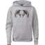 Kuiu Youth Big Ram Hoodies, Heather Grey, XL, 14186-HG-XL