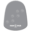 Airhead Paws Pad Chrcl Gray AHSUP-A011