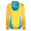 La Sportiva Briza Windbreaker Jacket - Women's, Malibu Blue/Yellow, Extra Small K63-602100-XS