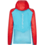 La Sportiva Briza Windbreaker Jacket - Womens, Malibu Blue/Hibiscus, Large, Q09-602402-L