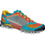 La Sportiva Bushido Trail Running Shoe - Women's-Coral/Blue-Medium-39.5