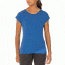 La Sportiva Chimney T-Shirt - Women's, Marine Blue/Cobalt Blue, Medium, I46-612613-M