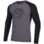 La Sportiva Cross Section Long Sleeve - Men's, Carbon/Moss, Small, N77-900723-S