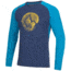 La Sportiva Cross Section Long Sleeve - Men's, Night Blue/Crystal, Extra Large, N77-629635-XL