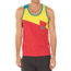 La Sportiva Dude Tank - Men's, Cardinal Red/Lemonade, Extra Large H42-307106-XL