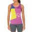 La Sportiva Earn Tank - Women's, Purple/Apple Green, Small, I85-500705-S