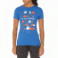 La Sportiva For Your Mountain T-Shirt - Women's, Cobalt Blue, Medium, I77-613613-M
