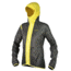 La Sportiva Oxygen 2.0 Windbreaker Jacket - Men's, Grey/Yellow-X-Large, J20-GREY/YELLOW-XL