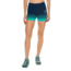 La Sportiva Podium Tight Short - Womens, Opal/Aqua, Extra Small, K88-618615-XS