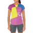 La Sportiva Push T-Shirt - Women's, Purple/Apple Green, Medium I86-500705-M