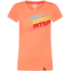 La Sportiva Stripe Evo T-Shirt - Womens, Flamingo, Medium, I31-403403-M