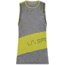 La Sportiva Track Tank - Men's, Carbon/Kiwi, Small, P03-900713-S