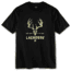 LaCrosse Footwear Whitetail Tee - Mens, Black, M, 918585-M