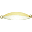 Lake Clear Wabbler Attractor Spoon, #3 1/2 &amp; 1/2 3in No Hook, 1/4oz, Silver/Gold Nu-Wrinkle, LCW3HSGN-HHSGN