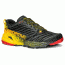 La Sportiva Akasha Trail Running Shoe - Men's-Black/Yellow-Medium-42