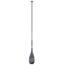 Latitude 44 Navigator Fixed Carbon Paddle, Palm-T Grip, Length to 86in, Black, Red, White, Blue, L44NFX