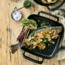 Le Creuset Alpine Outdoor Collection - Square Grill Basket, Matte Black, 12in, 20271030000001