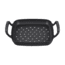 Le Creuset Alpine Outdoor Collection - Square Grill Basket, Matte Black, 12in, 20271030000001