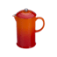Le Creuset French Press, Flame, 34 oz, 70706200090171