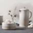 Le Creuset French Press, Meringue, 34 oz, 70706200716171