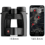Leica Geovid Pro 8x32mm Rangefinder Binocular, Black, 40809