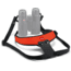 Leica Neoprene Bino Sport Strap - Juicy Orange 42058, 42058