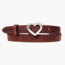 Lejon Corazon Leather Belt - Womens, Brown, Small, VB-26124-S