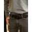 Lejon Ranchero Leather Belt - Mens, Black, 36, VA-80071-36