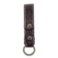 Lejon Snap Leather Keychain, Brown, VB-612