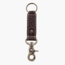 Lejon Swivel Leather Keychain, Brown, VB-602
