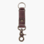 Lejon Swivel Leather Keychain, Saddle, VB-605