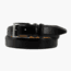 Lejon The Beveled Edge Leather Belt - Mens, Black, 44, L-14331-44