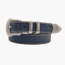 Lejon Wild Bill II Leather Belt - Mens, Navy, 36, VB-8225-36