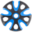Leki Big Mountain Ski Basket-Black/Blue