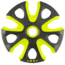 Leki Big Mountain Ski Basket-Black/Neon Yellow