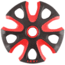 Leki Big Mountain Ski Basket-Black/Red