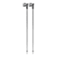 Leki Detect S Trekking Poles, Warm Gray/Black, 120cm, 65368114120
