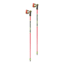 Leki Venom GS 3D Cross Country Poles, Red/Black/Yellow, 135cm, 652676911135