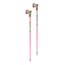 Leki Venom SL 3D Cross Country Poles, Red/Black/Yellow, 135cm, 652676921135