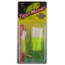 Leland Trout Magnet 9 Pc. Pack, 1/64 oz, 7 Bodies and 2-1/64 oz Size 8 Jigheads, White/Chartreuse, 87679WC