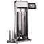 LEM Products Big Bite 30lb Motorized Stuffer w/Motor and 4 Stainless Steel Tubes, Stainless, 1217