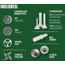 LEM Products Big Bite #8 0.5HP Stainless Steel Electric Grinder, Stainless, 17791